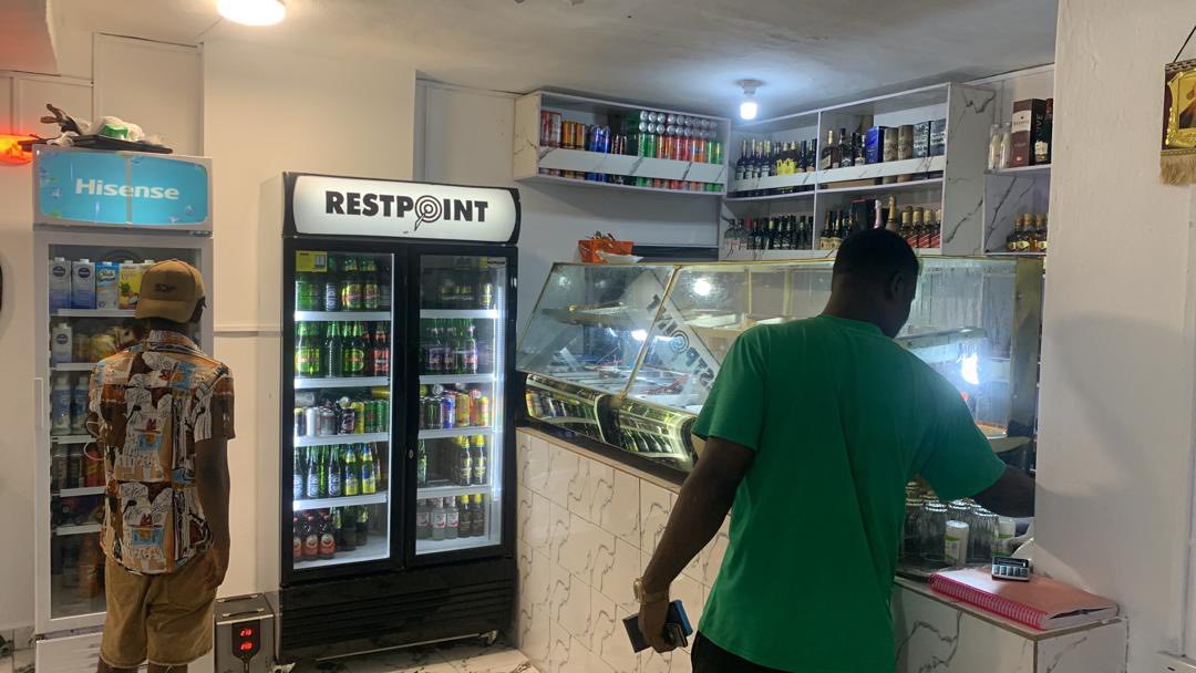 Interior of Caro's Cuisine restaurant store